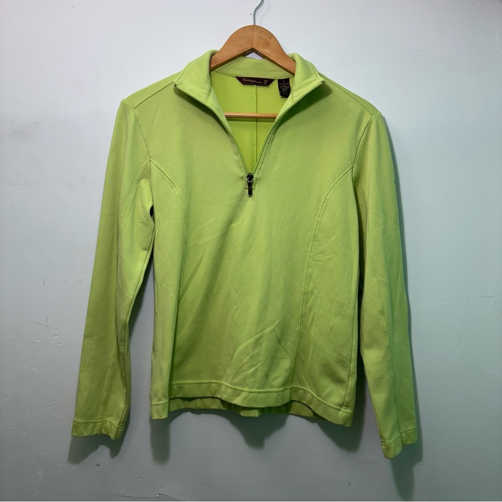 Tommy Bahama Light Green 1/4 Zip
